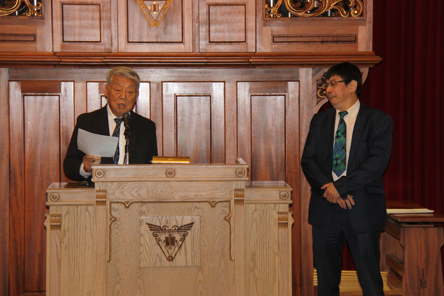 2019.9.24 退休傳教師夫婦聯誼會拜訪真理大學禮拜圖片